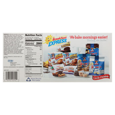 Little Debbie Honey Buns, 9 Big Pack Boxes, 81 Individually