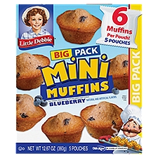Little Debbie Big Pack Mini Muffins (Blueberry)
