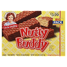 Little Debbie Big Pack Nutty Bars - 12 pk, 25.2 Ounce
