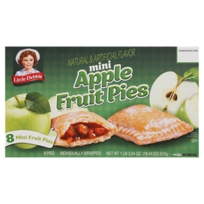 Little Debbie Mini Apple Fruit Pies 8 ea