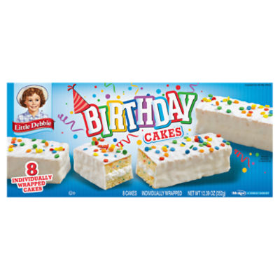 Little Debbie Birthday Cakes 8 ea