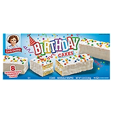 Little Debbie Birthday, Cakes, 12.39 Ounce