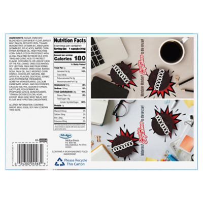 Little Debbie Chocolate Cupcakes, 6 count, 9.29 oz
