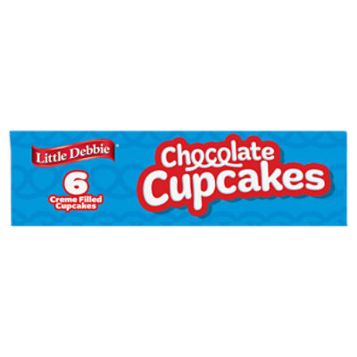 Little Debbie Chocolate Cupcakes, 6 count, 9.29 oz