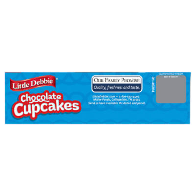 Little Debbie Chocolate Cupcakes, 6 count, 9.29 oz