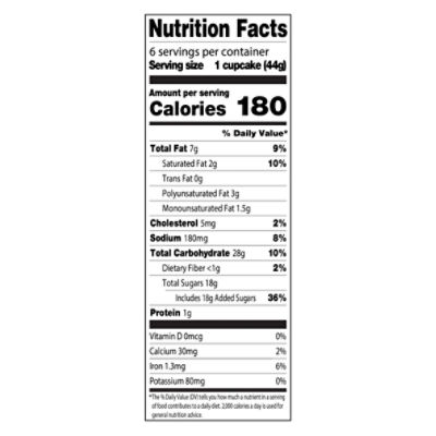 Little Debbie Chocolate Cupcakes, 6 count, 9.29 oz