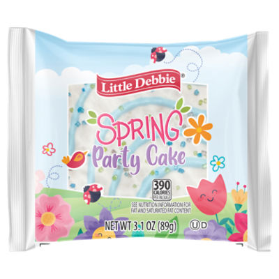Little Debbie Spring Party Cake, 3.1 oz