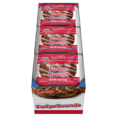 Little Debbie Fudge Round, 2 oz