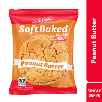 Little Debbie Peanut Butter Soft Baked Cookie, 3 oz