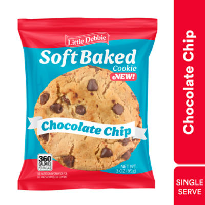 Little Debbie Chocolate Chip Soft Baked Cookie, 3 oz