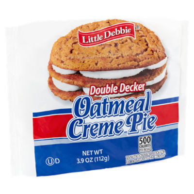 Little Debbie Oatmeal Creme Pies - Double Stacker, 3.9 oz