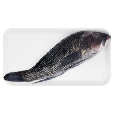 Fresh Whole Cleaned Black Sea Bass, Wild Caught