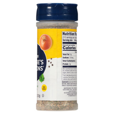 Morton Nature's Seasons Seasoning Blend - Savory Blend of Spices for  Lighter Fare, 7.5 OZ Canister
