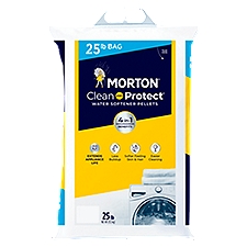 Morton® Clean and Protect® Water Softener Salt Pellets, 25 lb. Bag