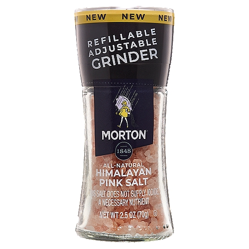 Morton Himalayan Pink Salt, 2.5 oz