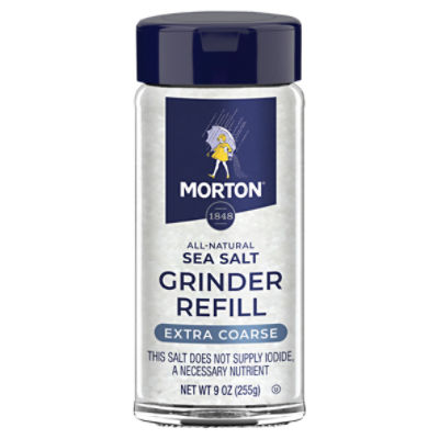 Save on Morton Sea Salt Grinder Refill Extra Coarse Order Online