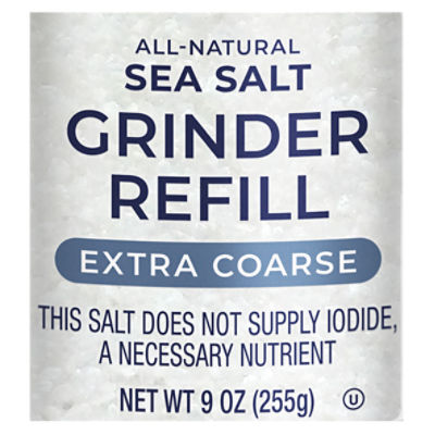 Morton® Sea Salt Refillable Grinder, 2.5 oz - Kroger