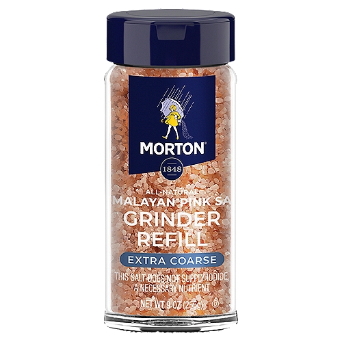 Morton Pink Salt Extra Coarse Grinder Refill