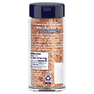 Morton Pink Salt Extra Coarse Grinder Refill