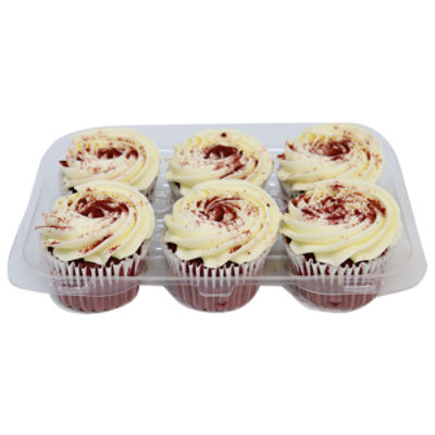 6 PK RED VELVET CUPCAKES RED VELVET CUPCA 6