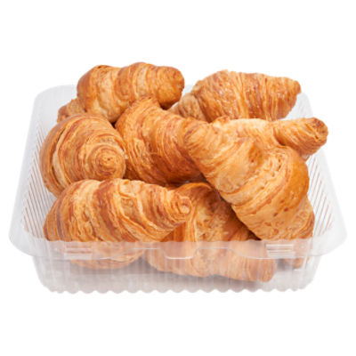 Store Baked All Butter Mini Croissants, 8 Count, 10 oz