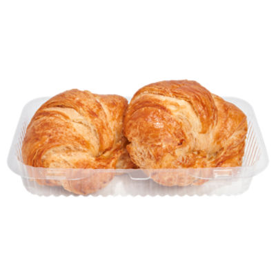 Store Baked All Butter Croissants, 2 Count, 5 oz