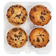 4 Pack Chocolate Chip Puffin Muffin