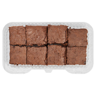 8 Pack Plain Brownies