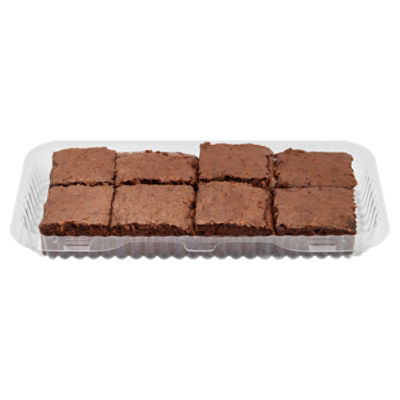 8 Pack Plain Brownies