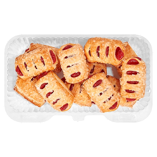 12 Pack Raspberry Pastry Bites