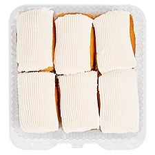 Mini Yellow Cake with Vanilla Icing, 6 Pack, 15 Ounce