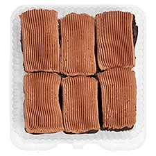 Mini Chocolate Cake with Chocolate Icing, 6 Pack, 15 Ounce