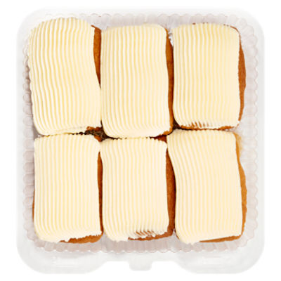 Mini Sweet Potato Cake with Cream Cheese Icing, 6 Pack