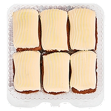Mini Carrot Cake with Cream Cheese Icing, 6 Pack