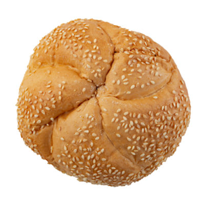 Fresh Bake Shop Jumbo Sesame Kaiser Roll, 2 oz