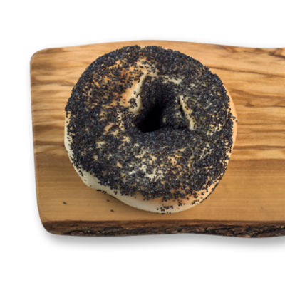 Fresh Baked Poppy Bagel, Single, 3 oz