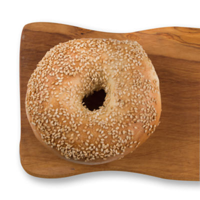 Fresh Baked Sesame Bagel, Single, 3 oz