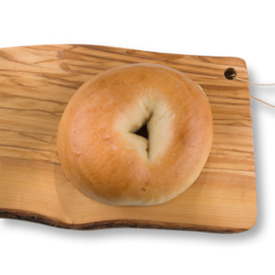 Fresh Baked Plain Bagel, Single, 3 oz.