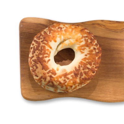 Fresh Baked Asiago Bagel, Single, 3 oz.