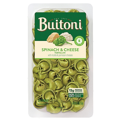 Buitoni® Spinach and Cheese Tortellini, Refrigerated Pasta, 9 oz Package
