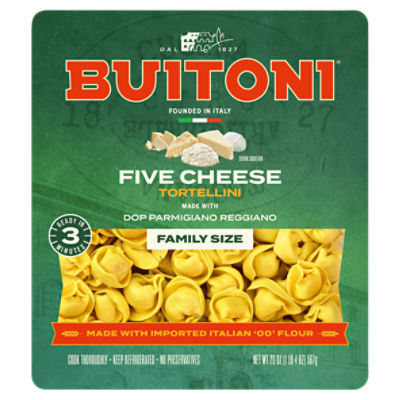 Buitoni Five Cheese Tortellini Pasta Family Size, 20 oz