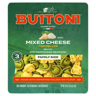 Buitoni Mixed Cheese Tortellini Pasta Family Size, 20 oz