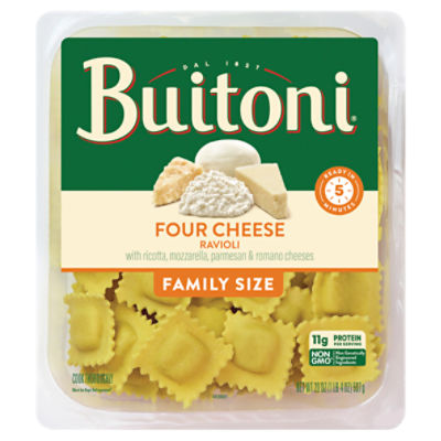 Buitoni Four Cheese Ravioli Pasta Family Size, 20 oz