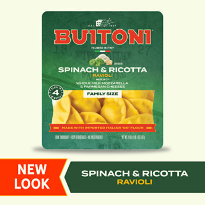 Buitoni Spinach & Ricotta Ravioli Pasta Family Size, 20 oz