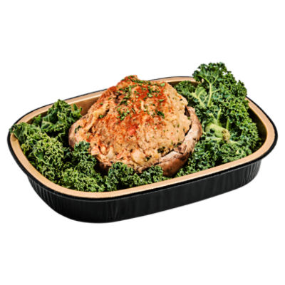 Crab Stuffed Portobello Mushrooms