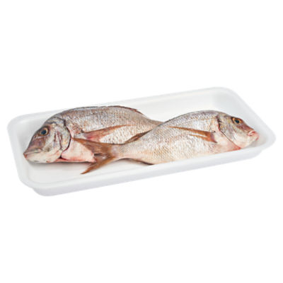Fresh Tray Wrapped Whole Cleaned Porgies