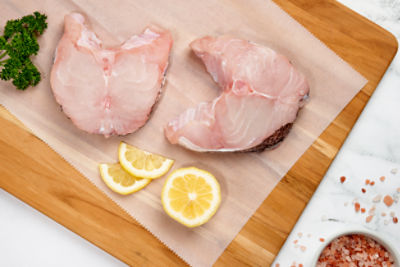 Tray Wrapped Fresh Hake Steaks