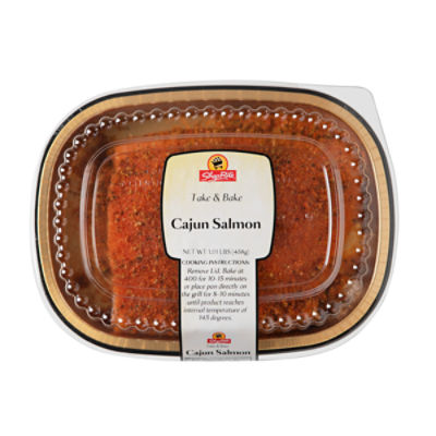 Take and Bake Cajun Salmon, 1 Pound