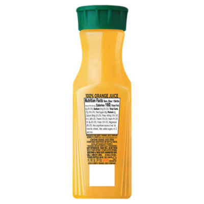 Simply Orange Pulp Free Juice Bottle, 11.5 fl oz