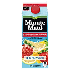 Minute Maid Strawberry Lemonade Carton, 59 fl oz, 59 Fluid ounce